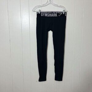 GYMSHARK Black Leggings Low Rise Athletic (No size)